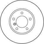 Bremsscheibe DF2769 Bremsscheibe DF2769