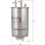 Kraftstofffilter KL 567 Kraftstofffilter KL 567