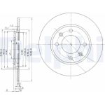 Bremsscheibe BG2445