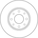 Bremsscheibe DF4379 Bremsscheibe DF4379