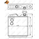 NRF 58146 Wärmetauscher, Innenraumheizung EASY FIT NRF 58146 Wärmetauscher, Innenraumheizung EASY FIT