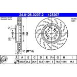 Bremsscheibe 24.0128-0207.2