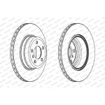 Ferodo DDF1716C-1 Bremsscheibe PREMIER Coat+ disc Ferodo DDF1716C-1 Bremsscheibe PREMIER Coat+ disc
