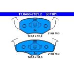 ATE 13.0460-7101.2 Bremsbelagsatz, Scheibenbremse ATE 13.0460-7101.2 Bremsbelagsatz, Scheibenbremse