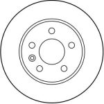 Bremsscheibe DF2797 Bremsscheibe DF2797