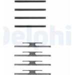 Delphi LX0035 Zubehörsatz, Scheibenbremsbelag