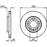 Bremsscheibe 0 986 479 B62