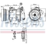 Kompressor, Klimaanlage 89148 Kompressor, Klimaanlage 89148