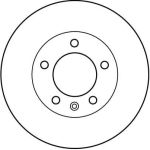 Bremsscheibe DF4234