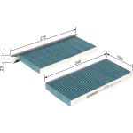 BOSCH 0 986 628 553 Innenraumfilter FILTER+ BOSCH 0 986 628 553 Innenraumfilter FILTER+