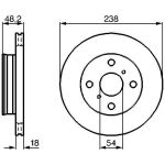 Bremsscheibe 0 986 478 385 Bremsscheibe 0 986 478 385
