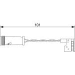 BOSCH 1 987 473 578 Warnkontakt, Bremsbelagverschleiß