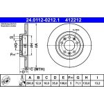Bremsscheibe 24.0112-0212.1