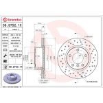 Bremsscheibe 09.9752.1X Bremsscheibe 09.9752.1X