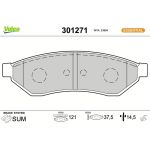 Valeo 301271 Bremsbelagsatz, Scheibenbremse ESSENTIAL