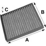 Filter, Innenraumluft 698708