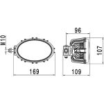 Arbeitsscheinwerfer 1GA 996 661-031 Arbeitsscheinwerfer 1GA 996 661-031