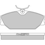 Metzger 1170084 Bremsbelagsatz, Scheibenbremse Metzger 1170084 Bremsbelagsatz, Scheibenbremse