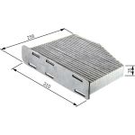 BOSCH 1 987 432 381 Innenraumfilter BOSCH 1 987 432 381 Innenraumfilter