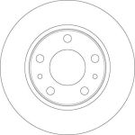 Bremsscheibe DF6412
