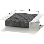 MANN-FILTER CUK 1820-2 Innenraumfilter, Aktivkohlefilter MANN-FILTER CUK 1820-2 Innenraumfilter, Aktivkohlefilter