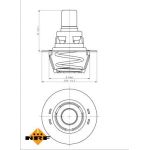Thermostat, Kühlmittel 725141