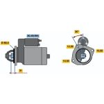 BOSCH 0 001 231 030 Starter BOSCH 0 001 231 030 Starter