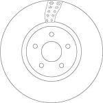Bremsscheibe DF6662S