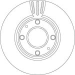 Bremsscheibe DF4496 Bremsscheibe DF4496