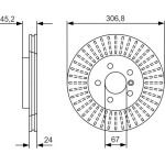 Bremsscheibe 0 986 479 C93