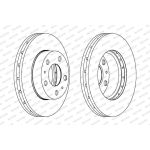 Bremsscheibe DDF1718-1 Bremsscheibe DDF1718-1