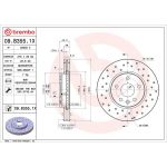 Bremsscheibe 09.B355.1X Bremsscheibe 09.B355.1X