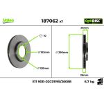 Valeo 187062 Bremsscheibe OptiDISC Valeo 187062 Bremsscheibe OptiDISC