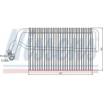 Verdampfer, Klimaanlage 92221