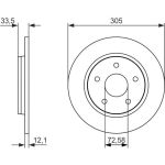 Bremsscheibe 0 986 479 050 Bremsscheibe 0 986 479 050