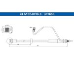 Bremsschlauch 24.5152-0316.3