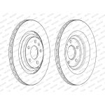 Bremsscheibe DDF2546C
