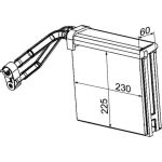 Verdampfer, Klimaanlage AE 95 000P Verdampfer, Klimaanlage AE 95 000P