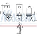 AGR-Ventil 98201 AGR-Ventil 98201