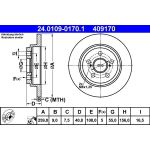 Bremsscheibe 24.0109-0170.1