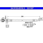 ATE 24.5133-0310.3 Bremsschlauch ATE 24.5133-0310.3 Bremsschlauch