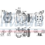 Kompressor, Klimaanlage 89082 Kompressor, Klimaanlage 89082
