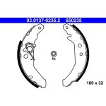 Bremsbackensatz 03.0137-0235.2 Bremsbackensatz 03.0137-0235.2