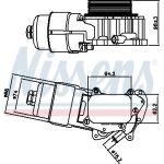 Ölkühler, Motoröl 90703 Ölkühler, Motoröl 90703
