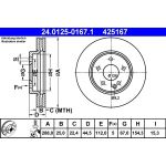 Bremsscheibe 24.0125-0167.1