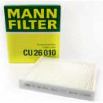 MANN-FILTER CU 26 010 Innenraumfilter, Partikelfilter MANN-FILTER CU 26 010 Innenraumfilter, Partikelfilter