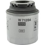 MANN-FILTER W 712/94 Ölfilter 3/4-16 UNF-1B, mit zwei Rücklaufsperrventilen, Anschraubfilter MANN-FILTER W 712/94 Ölfilter 3/4-16 UNF-1B, mit zwei Rücklaufsperrventilen, Anschraubfilter