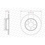 Ferodo DDF2218C Bremsscheibe PREMIER