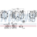 Kompressor, Klimaanlage 89076 Kompressor, Klimaanlage 89076