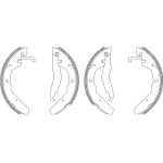 Bremsbackensatz 8DB 355 003-501 Bremsbackensatz 8DB 355 003-501